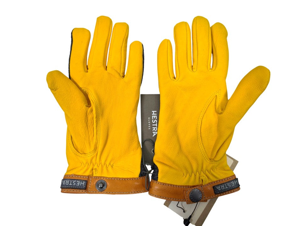 Hestra Wool Tricot & Deerskin Leather Gloves