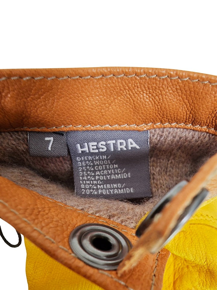 Hestra Wool Tricot & Deerskin Leather Gloves