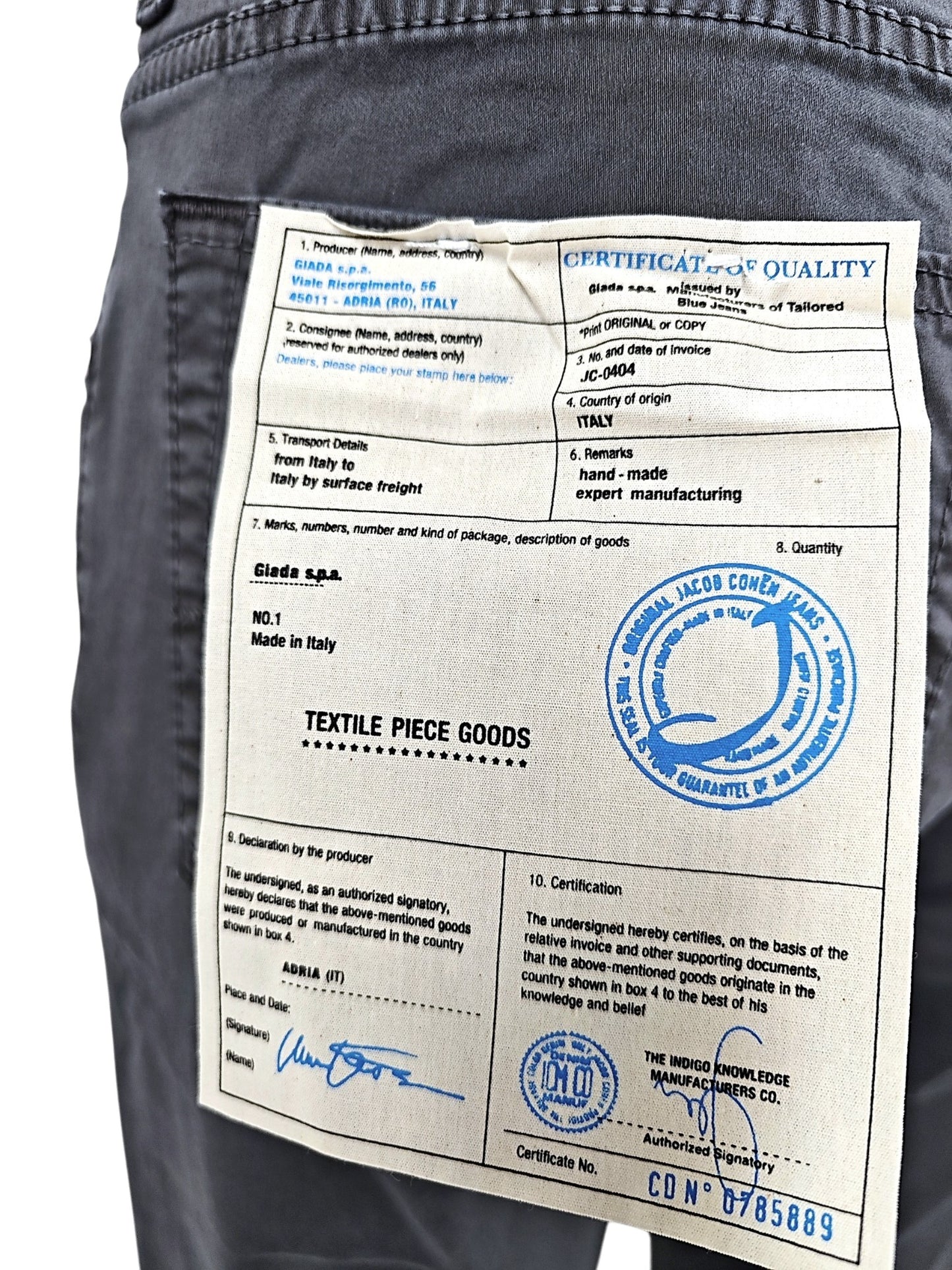 Jacob Cohen 622 QS Comfort Jeans