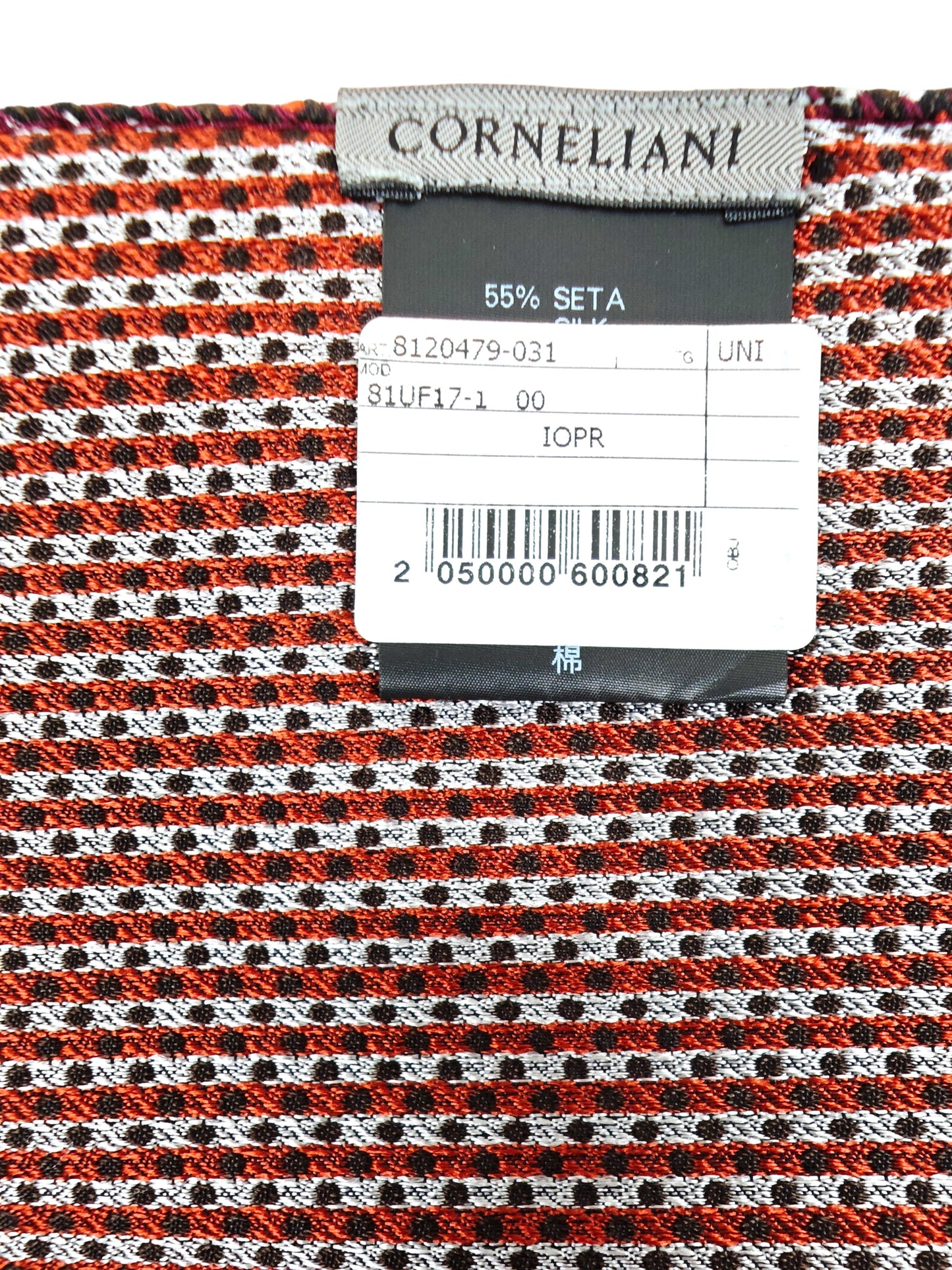 Corneliani Silk/Cotton Pocket Square