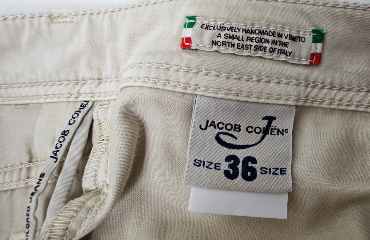 Jacob Cohen 688 Comfort Trousers Size 36 with production defect