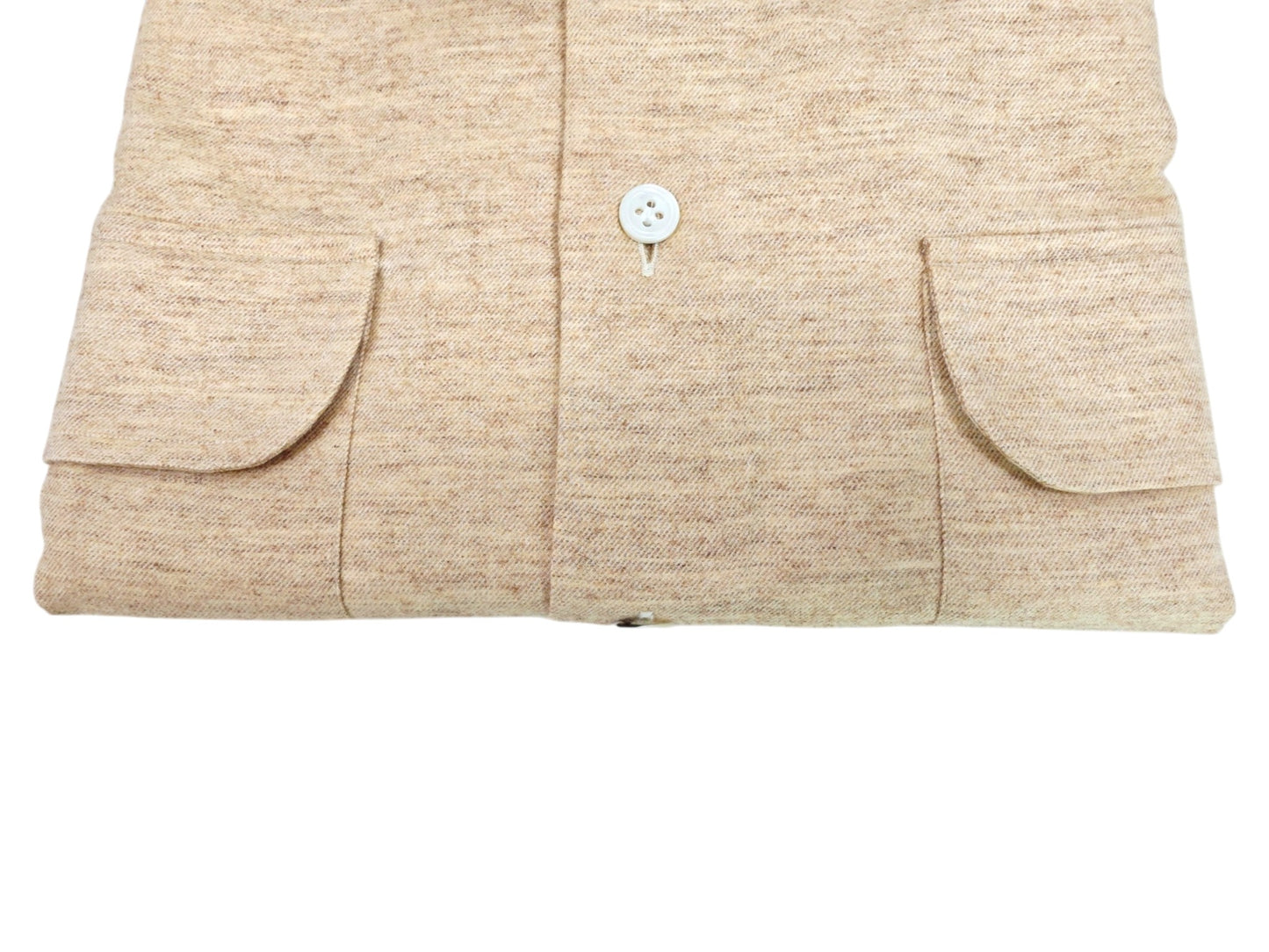 100 Hands Cashmere-Cotton Shirt with Breast Pockets