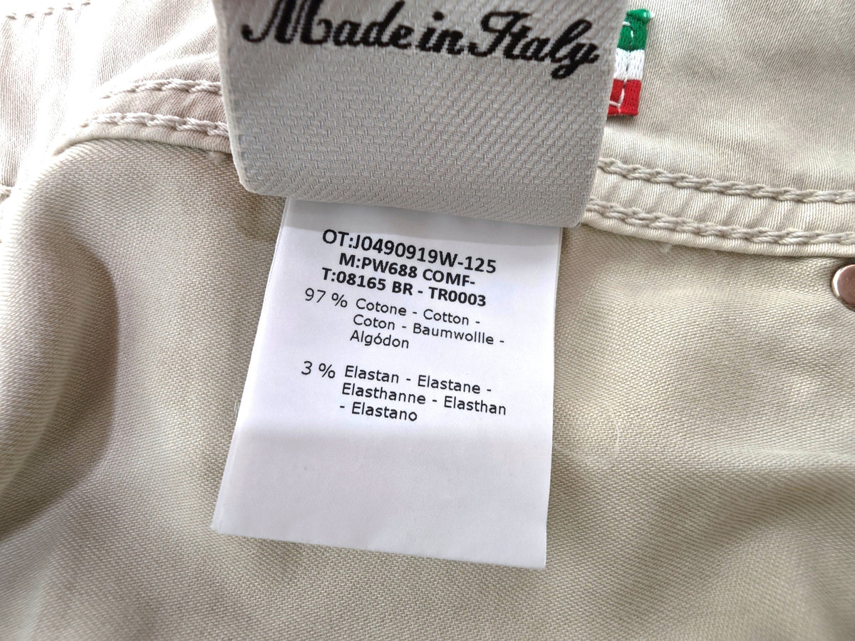 Jacob Cohen 688 Comfort Trousers Size 36 with production defect