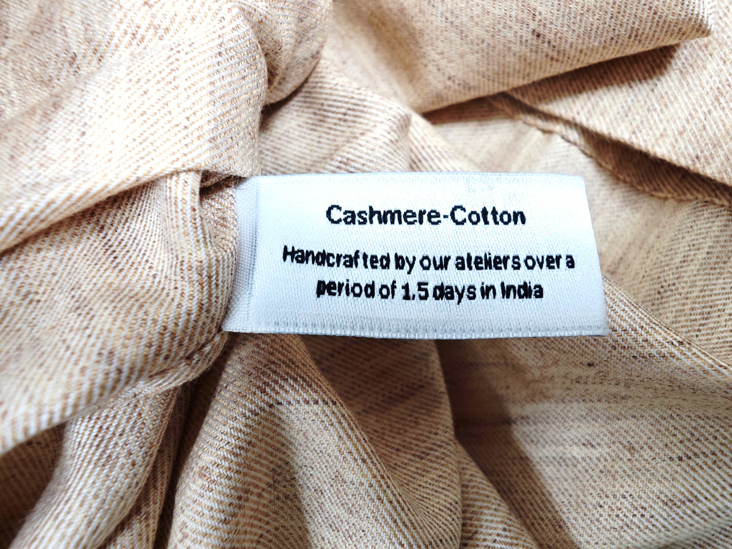 100 Hands Cashmere-Cotton Shirt