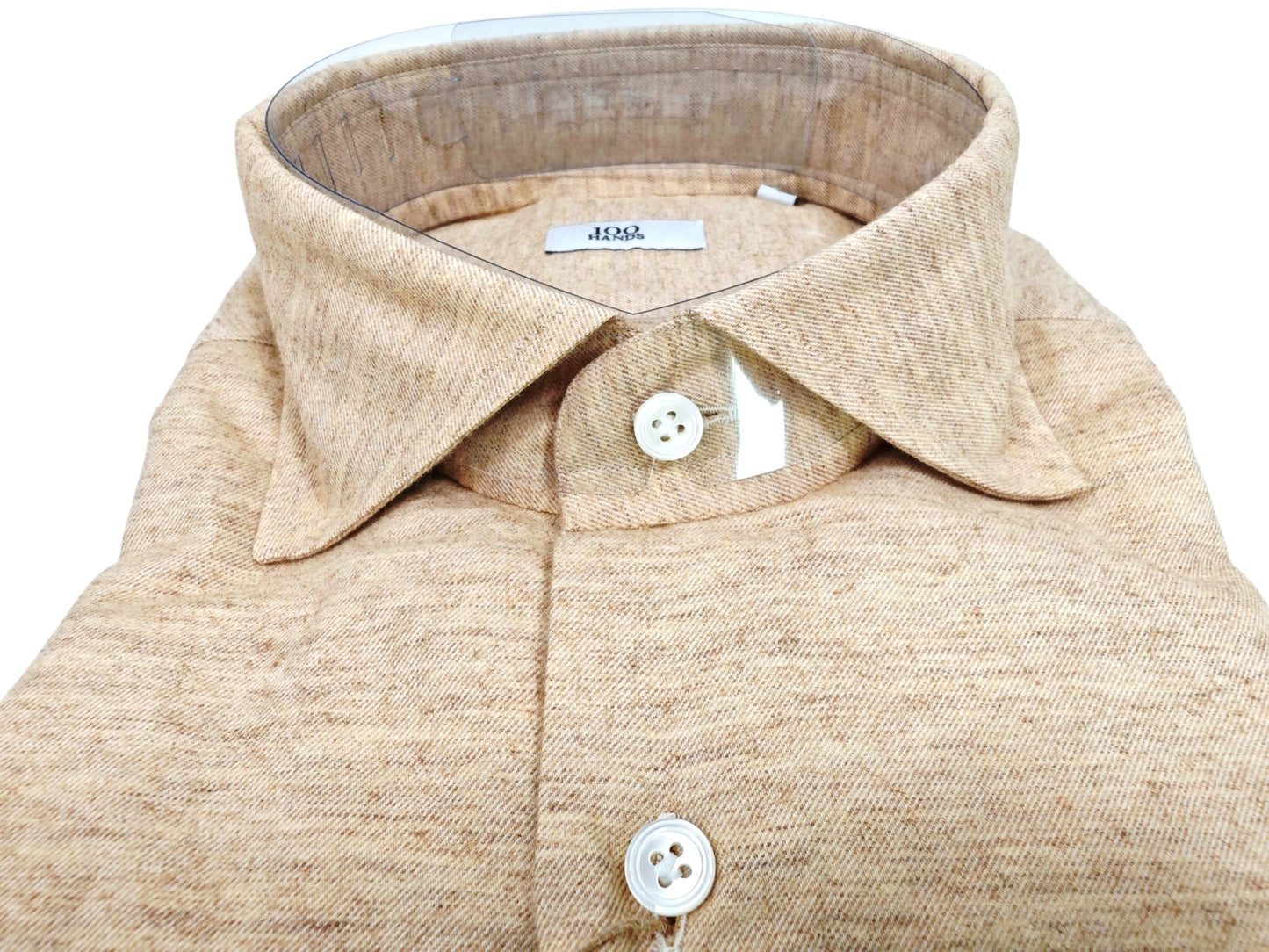100 Hands Cashmere-Cotton Shirt