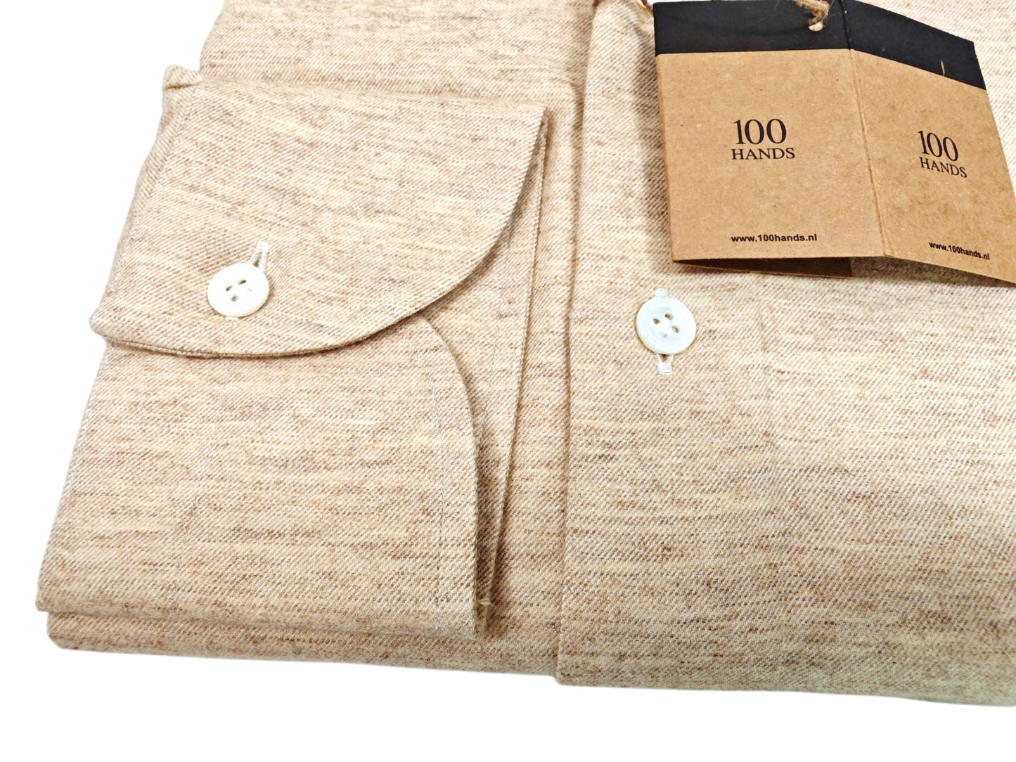 100 Hands Cashmere-Cotton Shirt