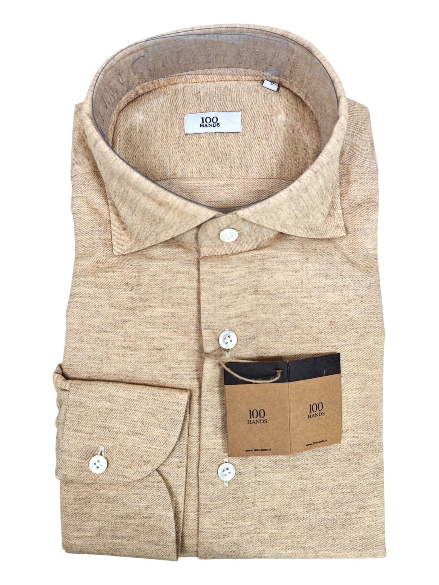 100 Hands Cashmere-Cotton Shirt