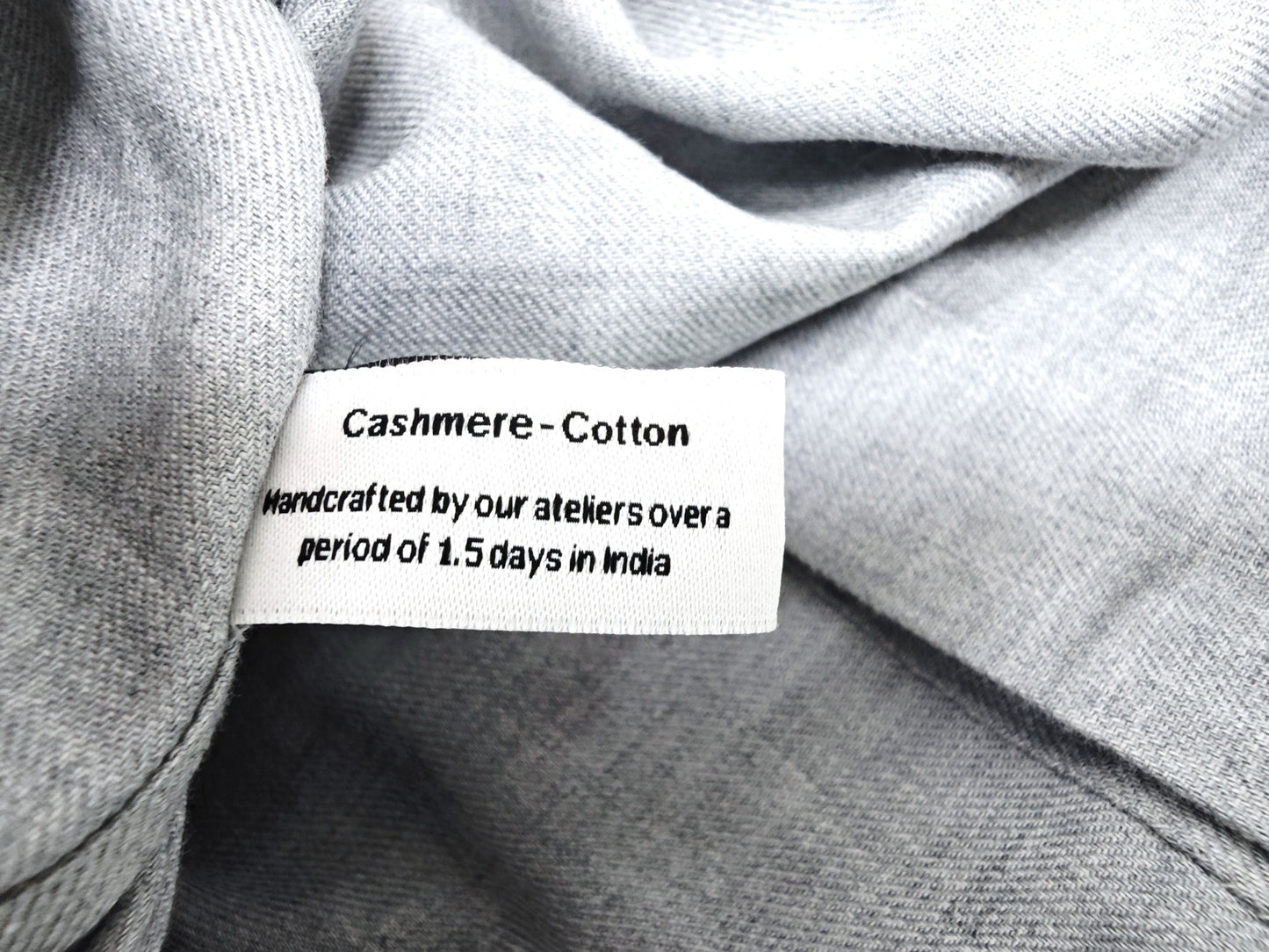 100 Hands Cashmere-Cotton Shirt