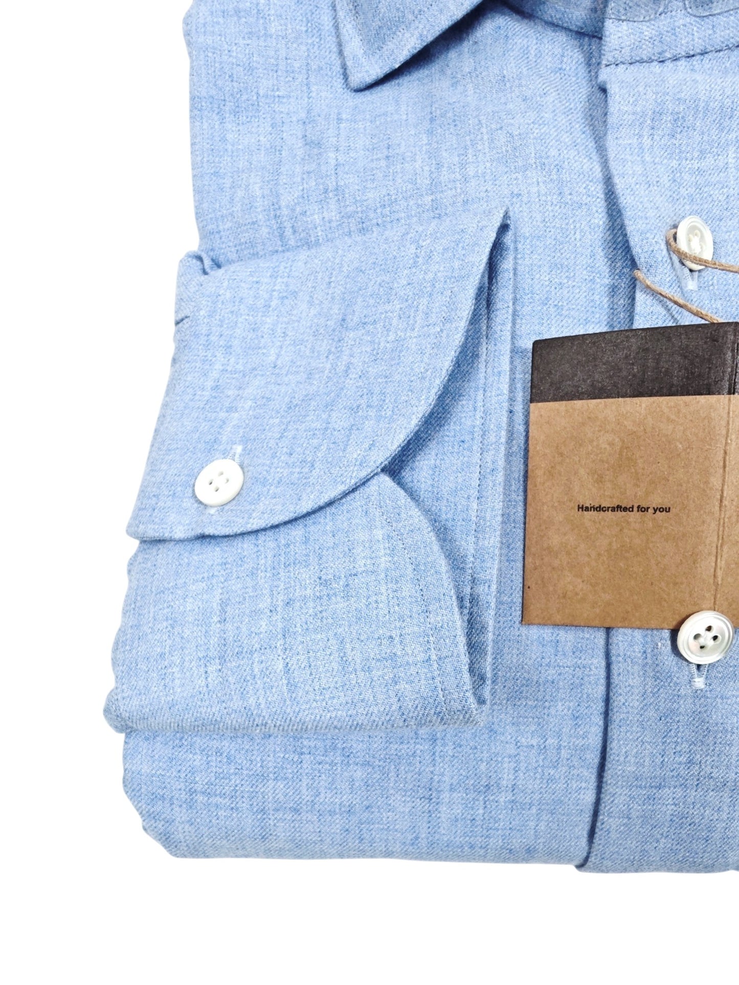 100 Hands Cashmere-Cotton Dress Shirt