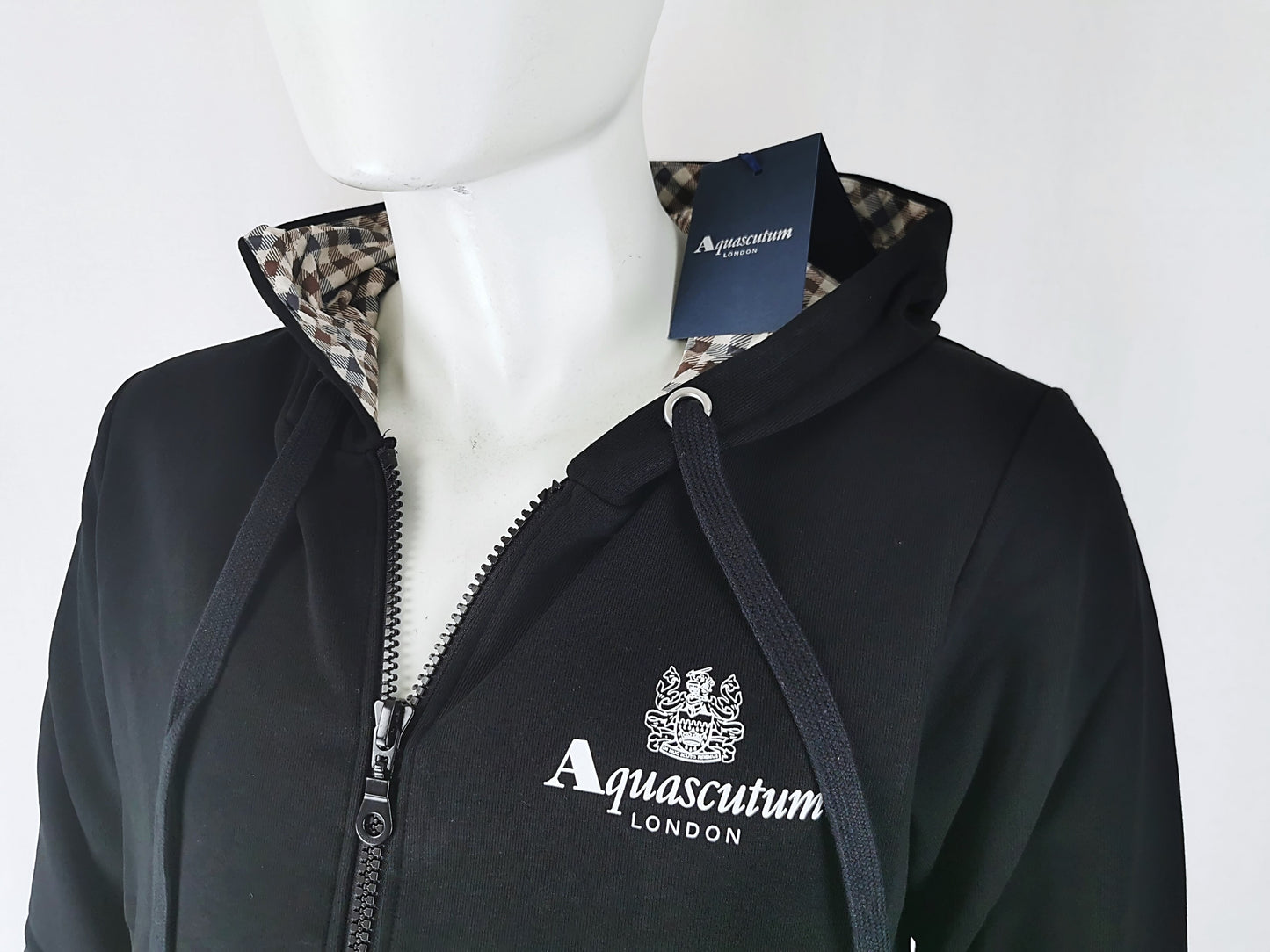 Aquascutum zipped hoodie