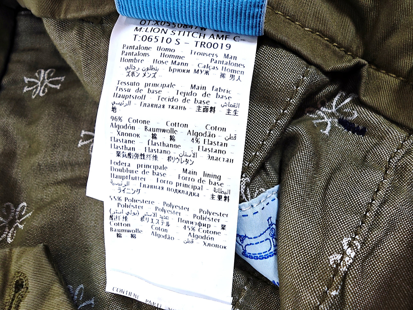 Jacob Cohen Academy Lion Stitch AMF C Jeans/Chino