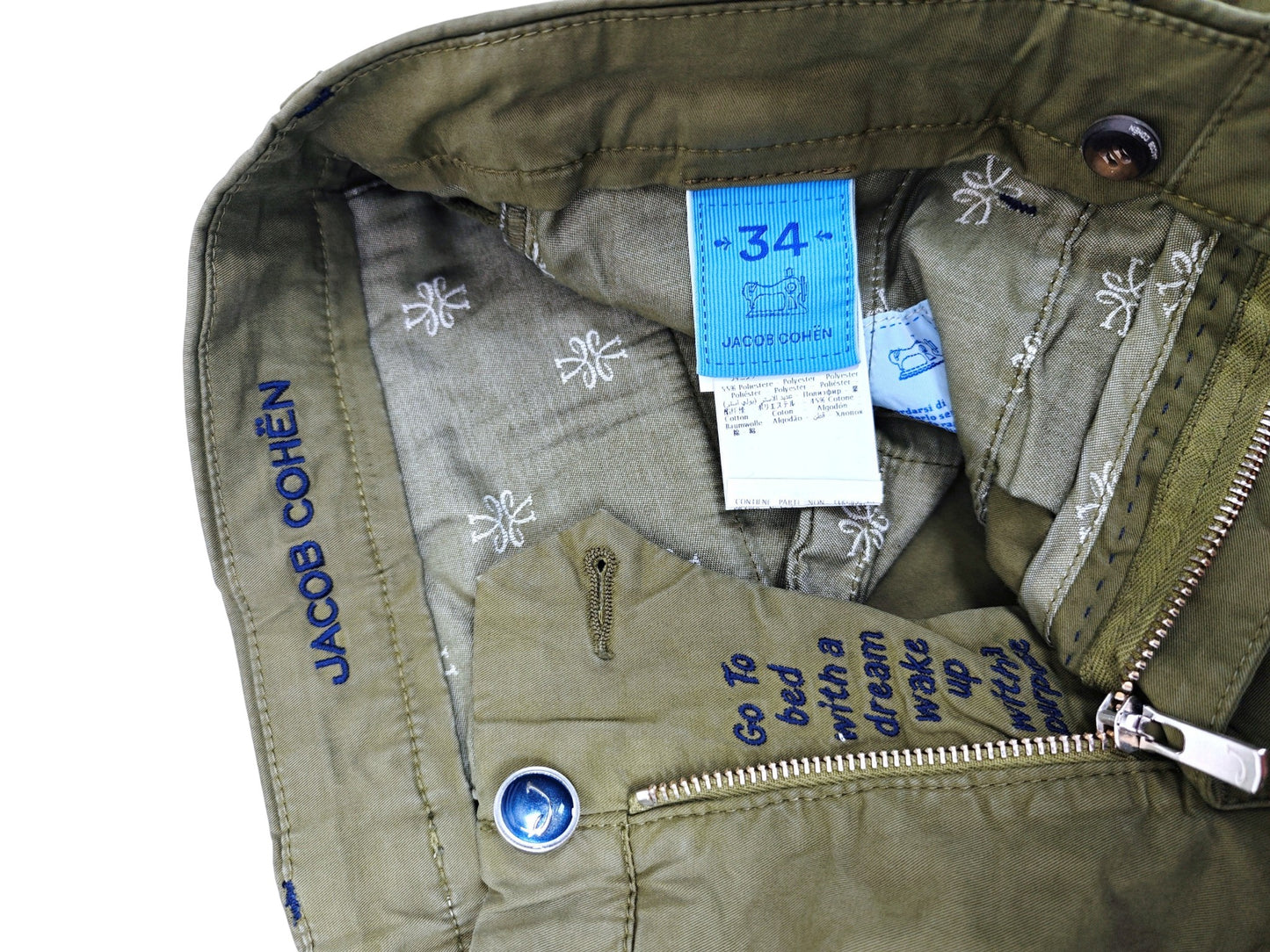 Jacob Cohen Academy Lion Stitch AMF C Jeans/Chino