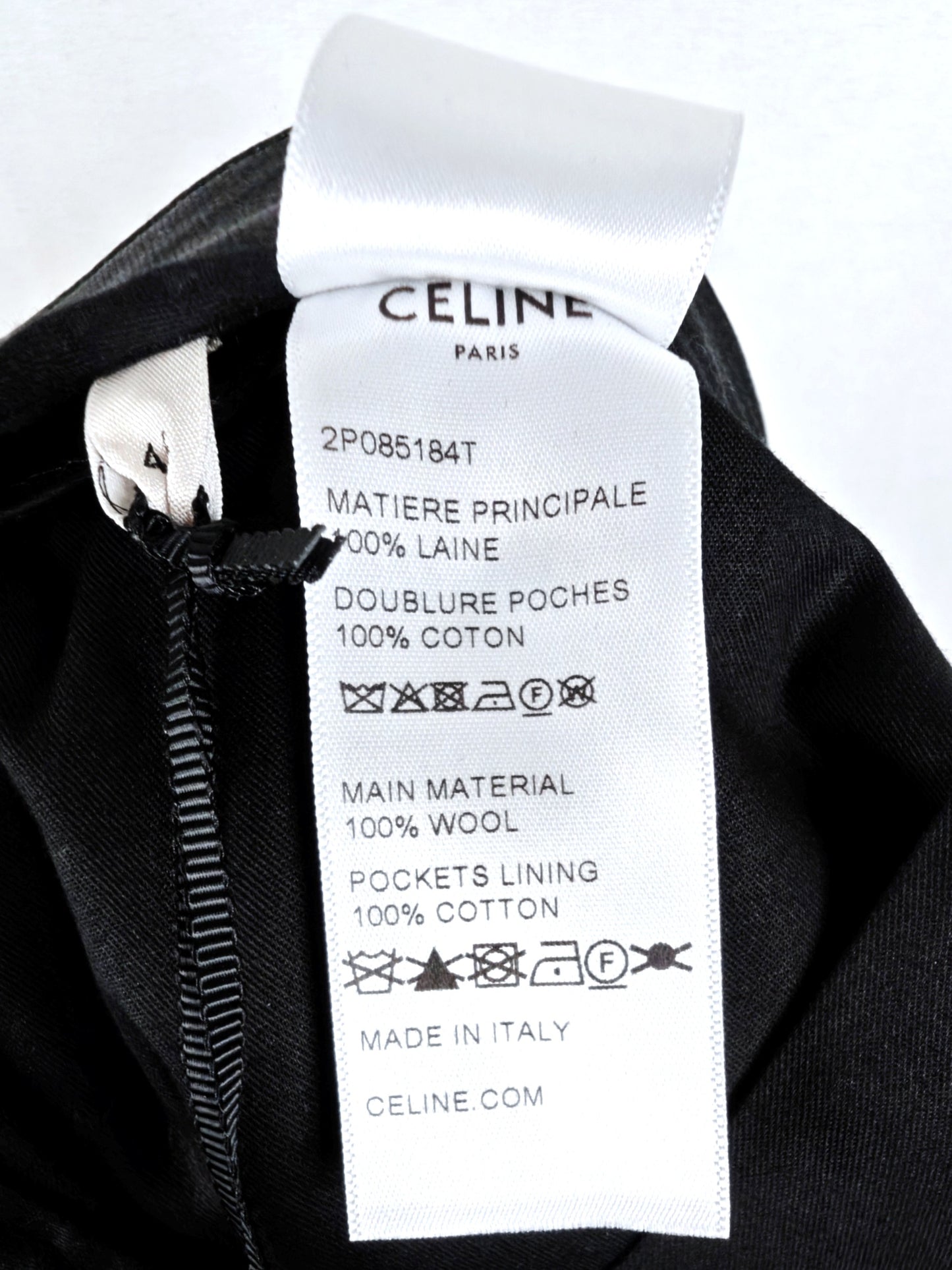 Celine Paris Wool Trousers
