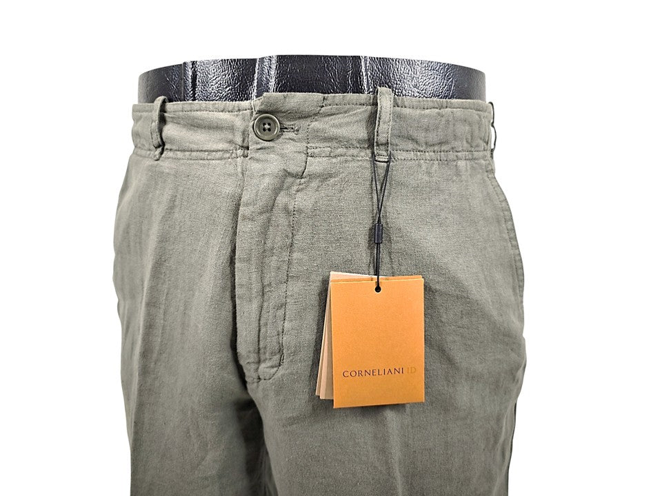 Corneliani ID Shorts - 100% Linen