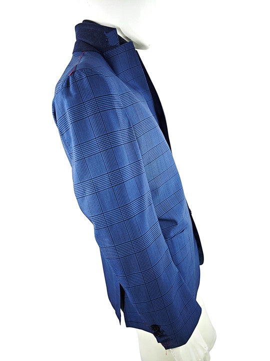 Luigi Melluso with Vitale Barberis Canonico fabric blazer