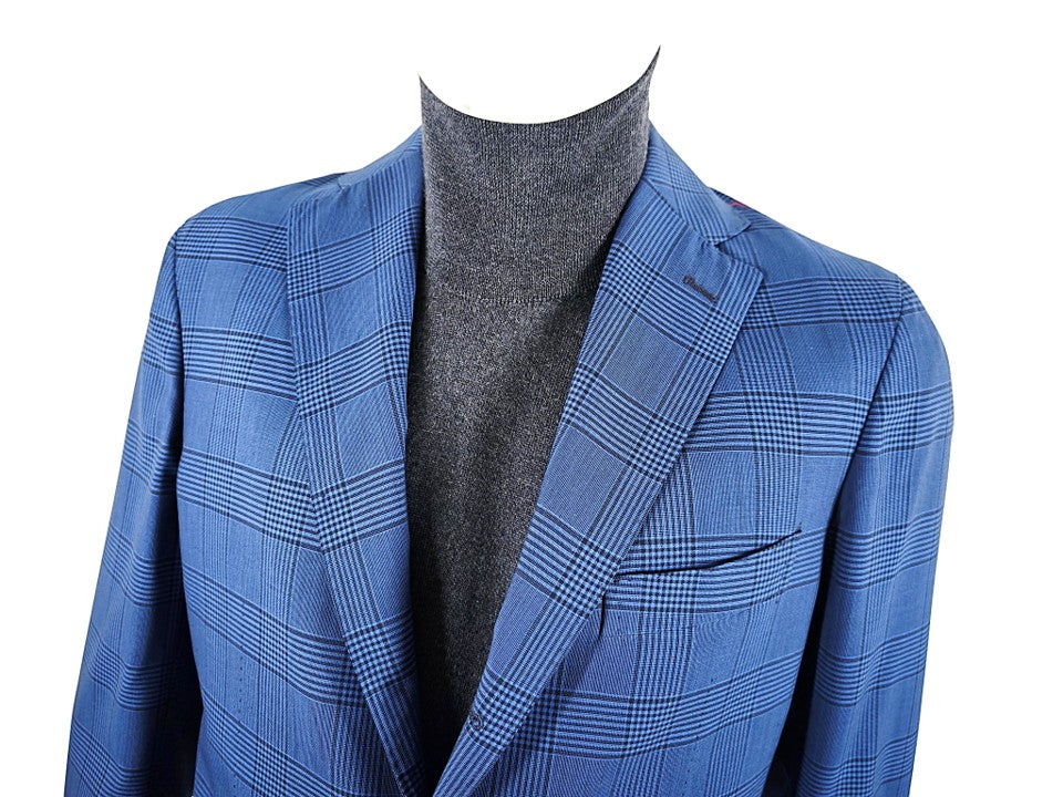 Luigi Melluso with Vitale Barberis Canonico fabric blazer