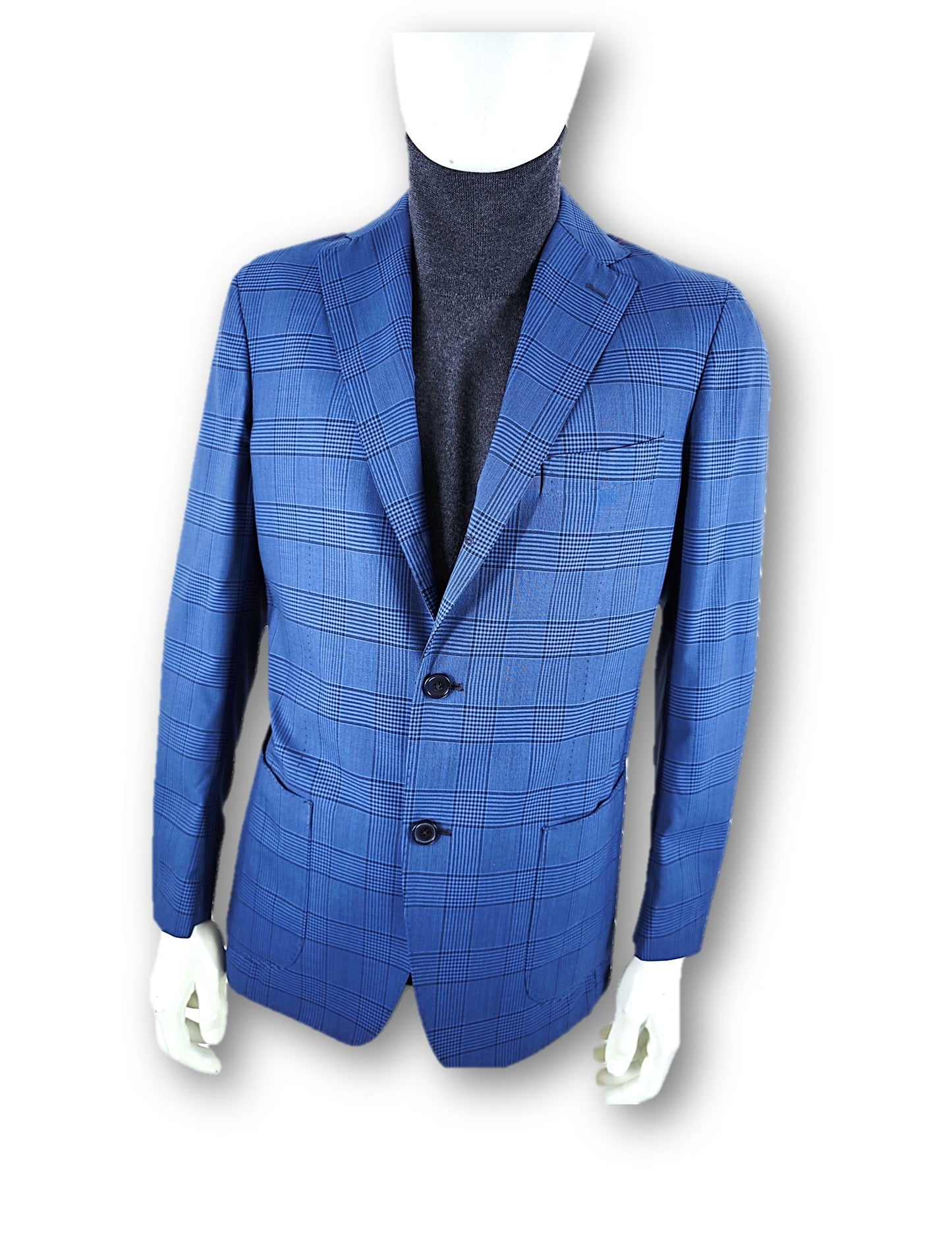 Luigi Melluso with Vitale Barberis Canonico fabric blazer