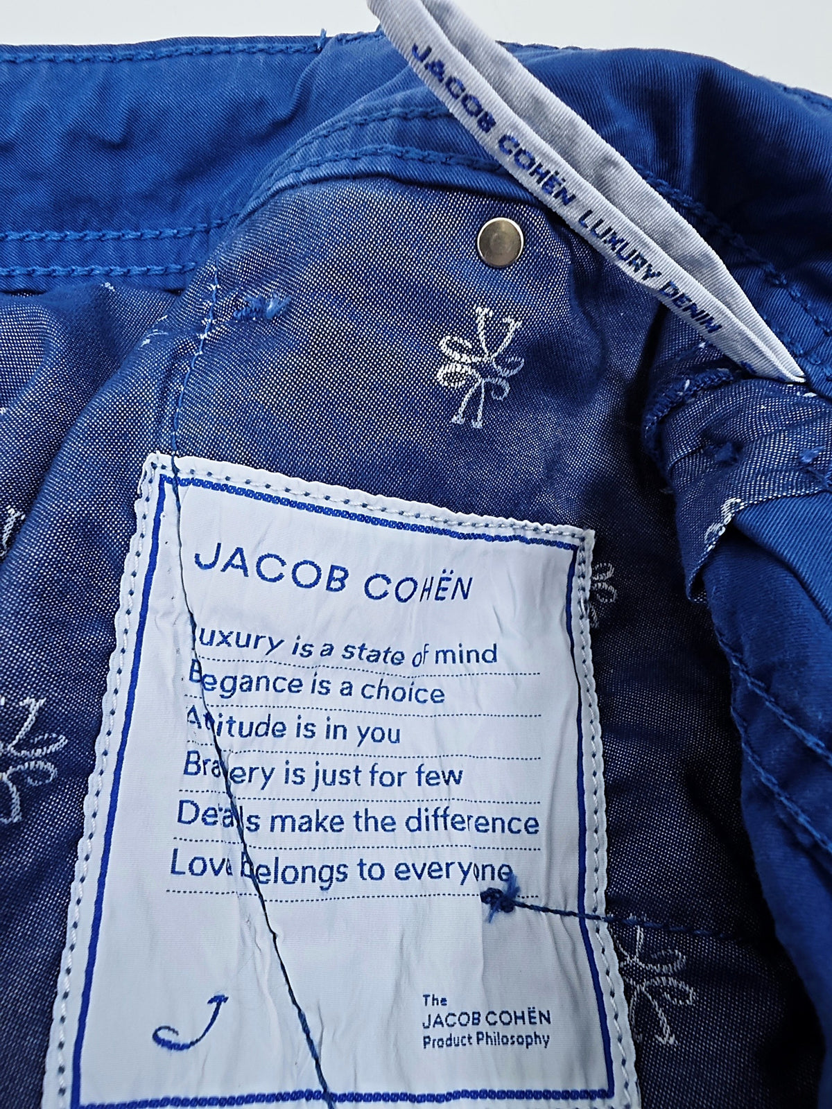 Jacob Cohen Lou Shorts Size 33 fits as 32