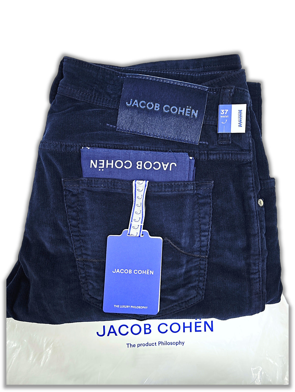 Jacob Cohen Nick Corduroy Jeans size 37 fits as 35