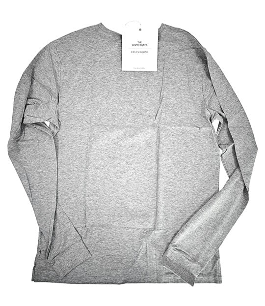 The White Briefs Long Sleeve Round Neck T-Shirt