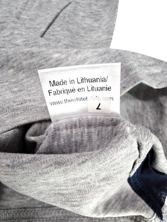 The White Briefs Long Sleeve Round Neck T-Shirt
