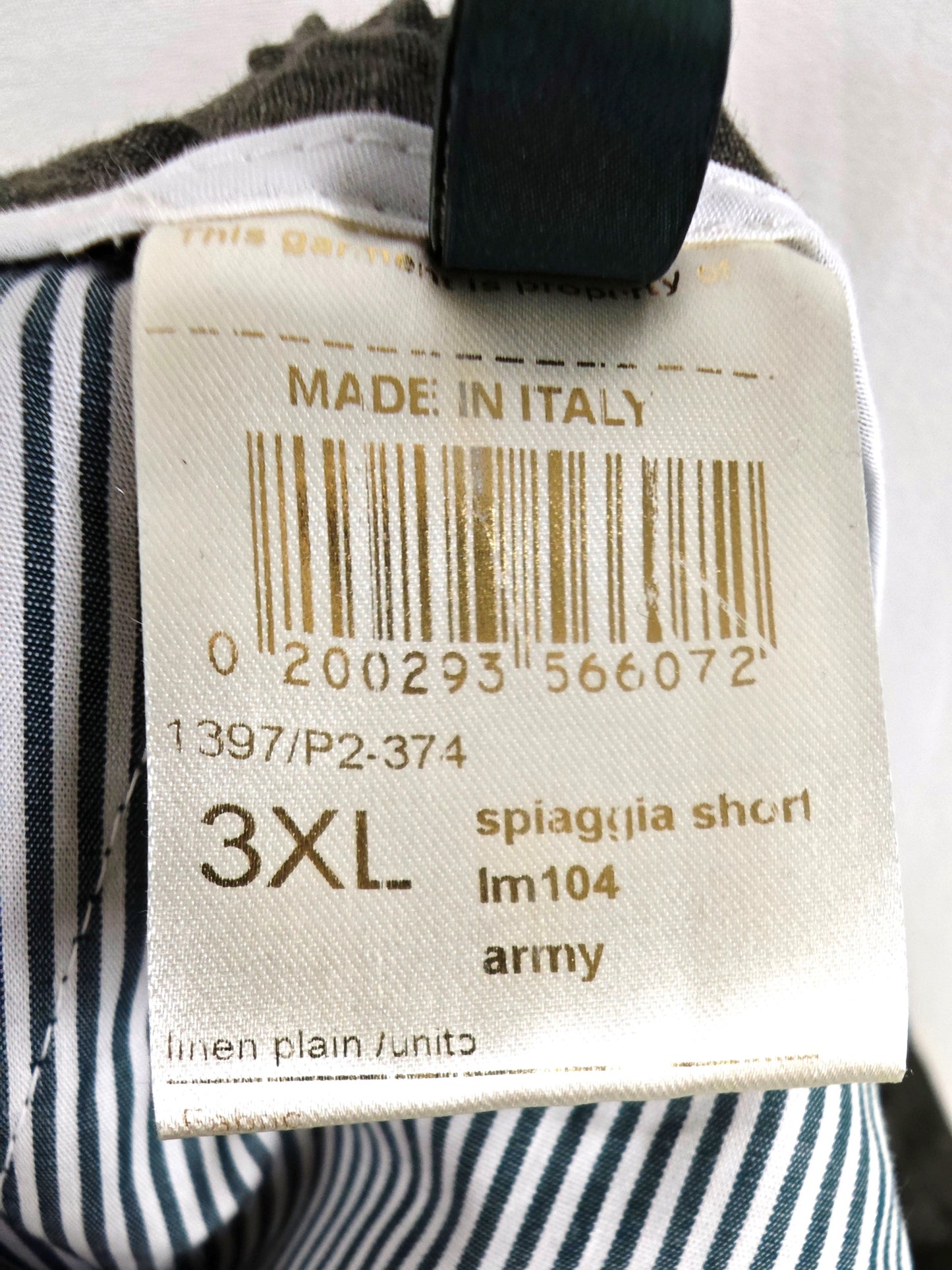 Berwich linen Shorts