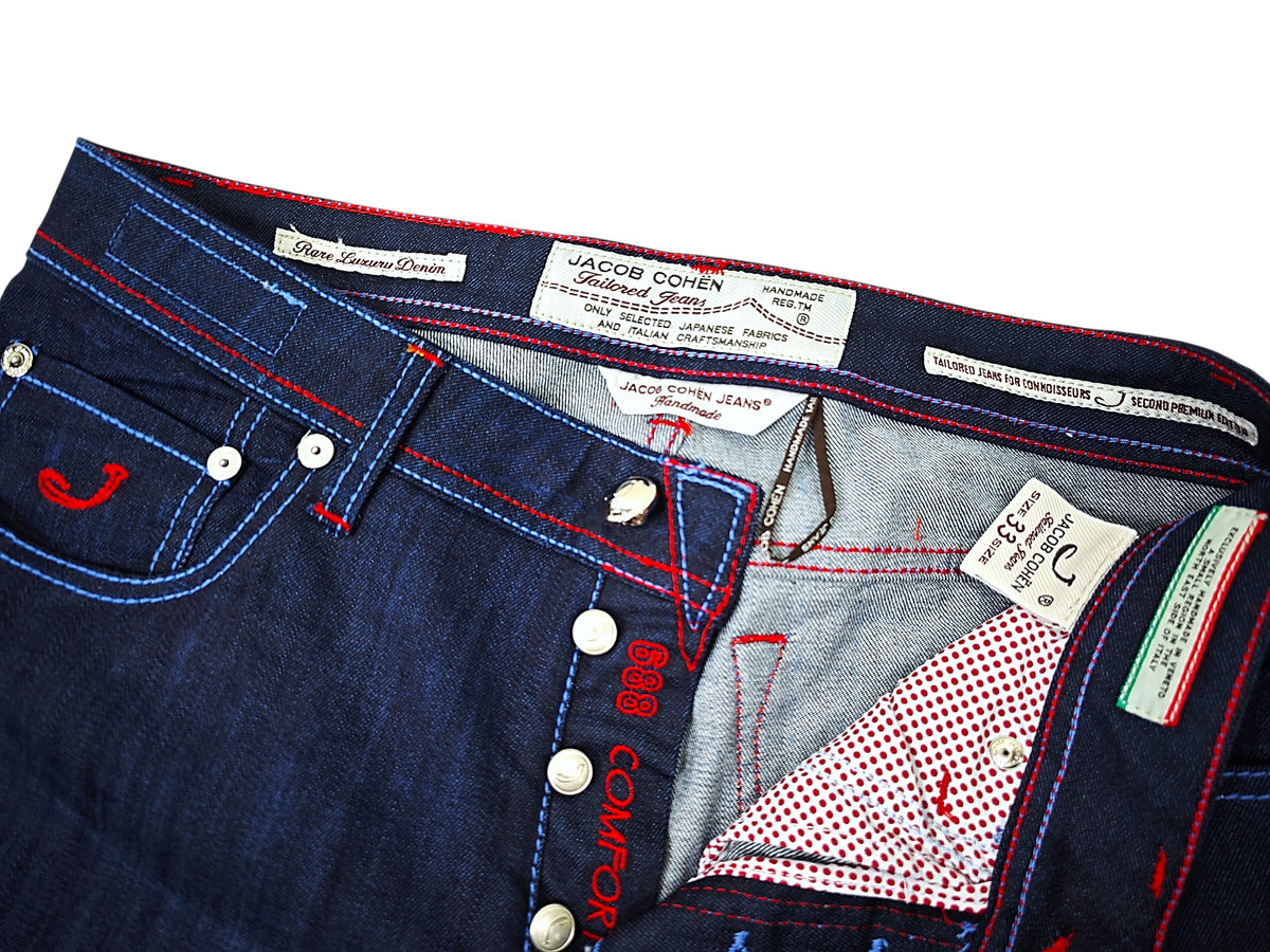 Jacob Cohen 688 Comfort Jeans Size 33 fits as 32