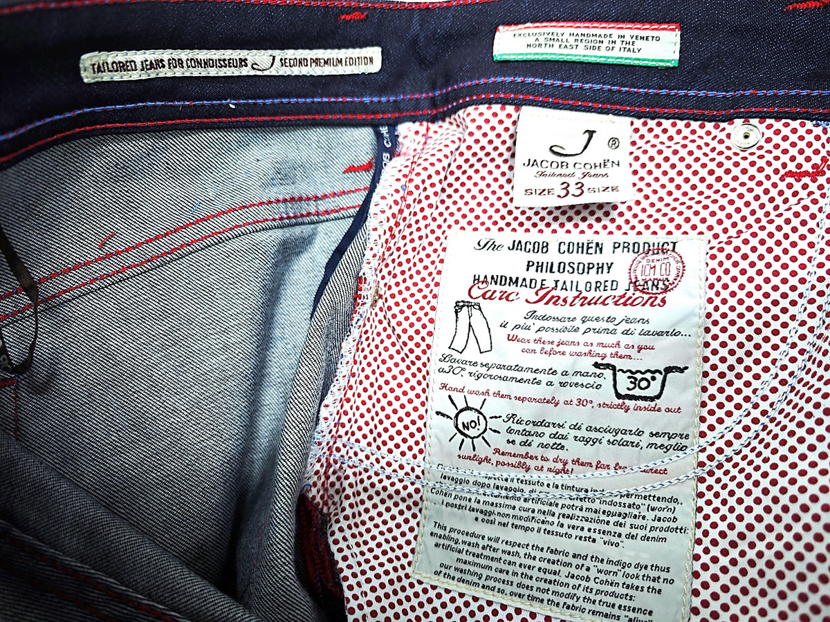 Jacob Cohen 688 Comfort Jeans Size 33 fits as 32