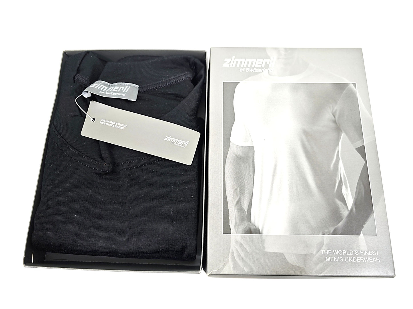 Zimmerli Business Class T-shirt/Undershirt Black