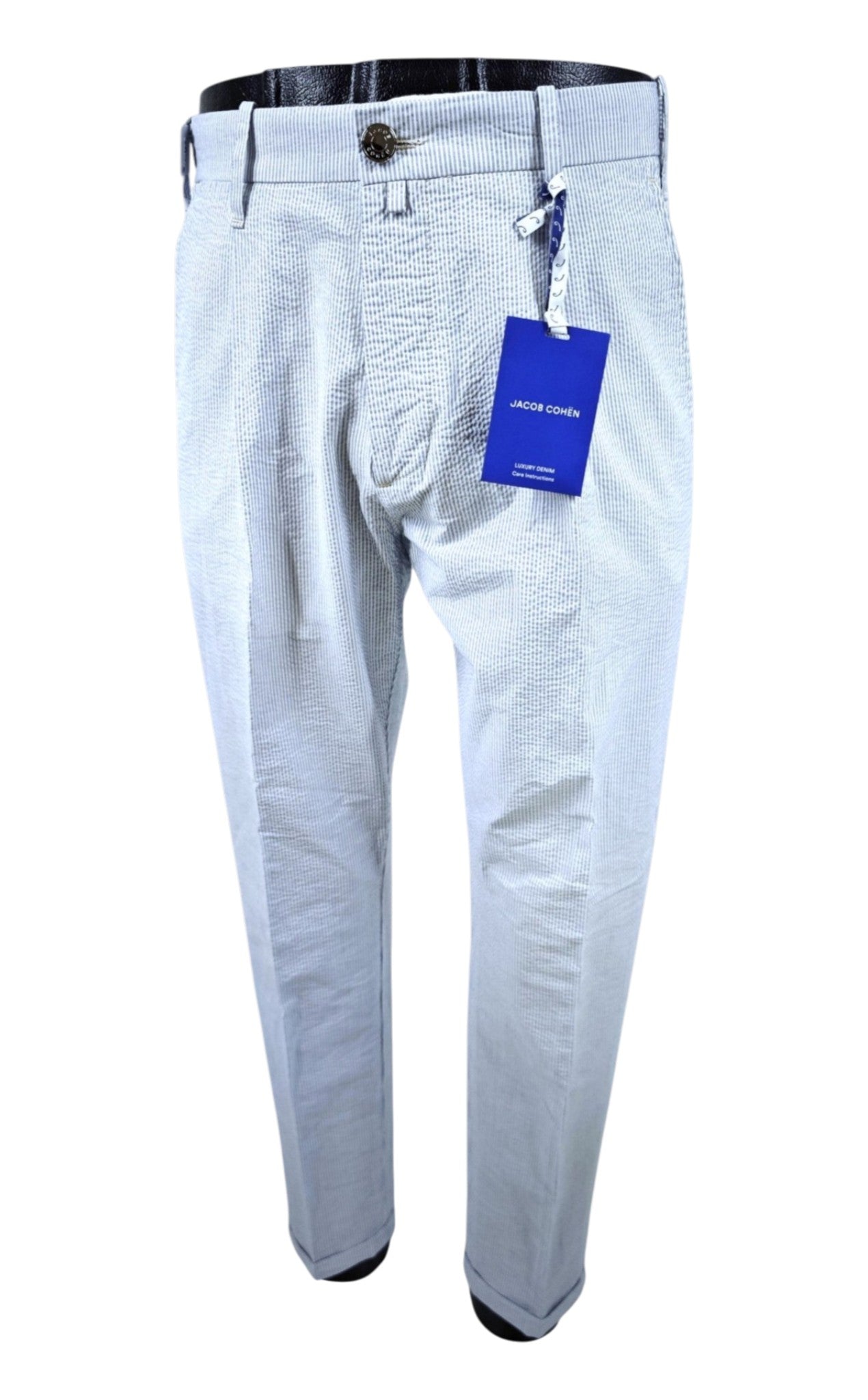 Jacob Cohen Henry Seersucker Trousers