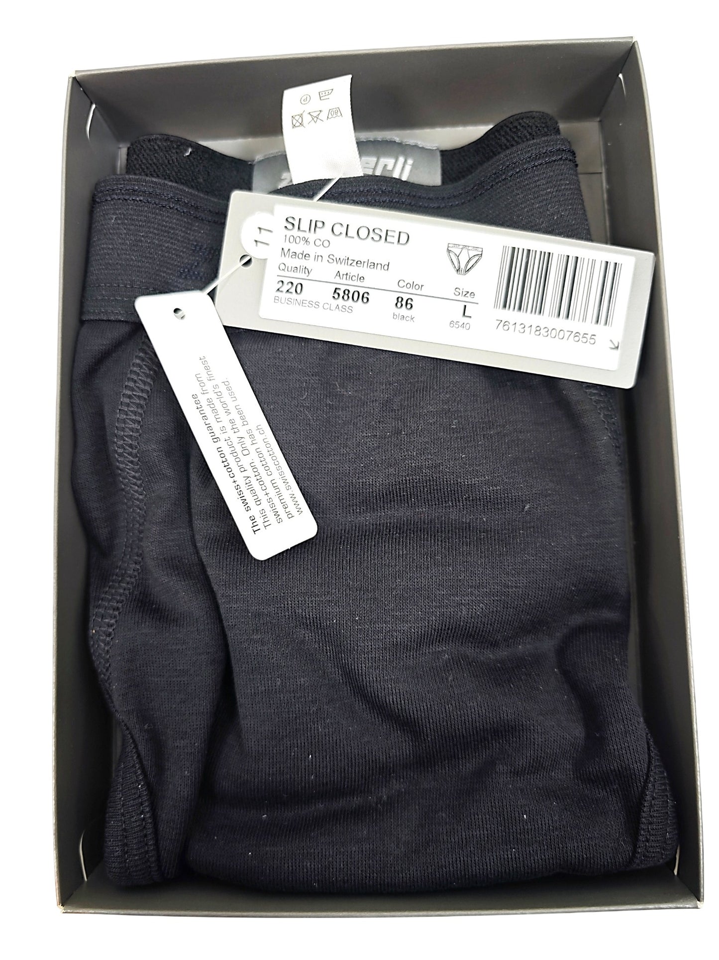 Zimmerli Business Class Boxer/Slip Black