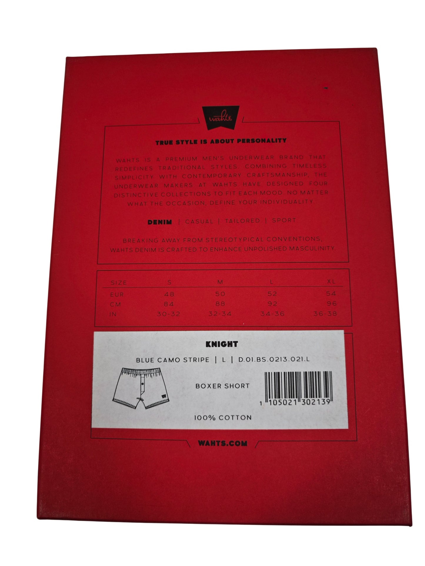 Wahls Knight Camo Stripe Boxer