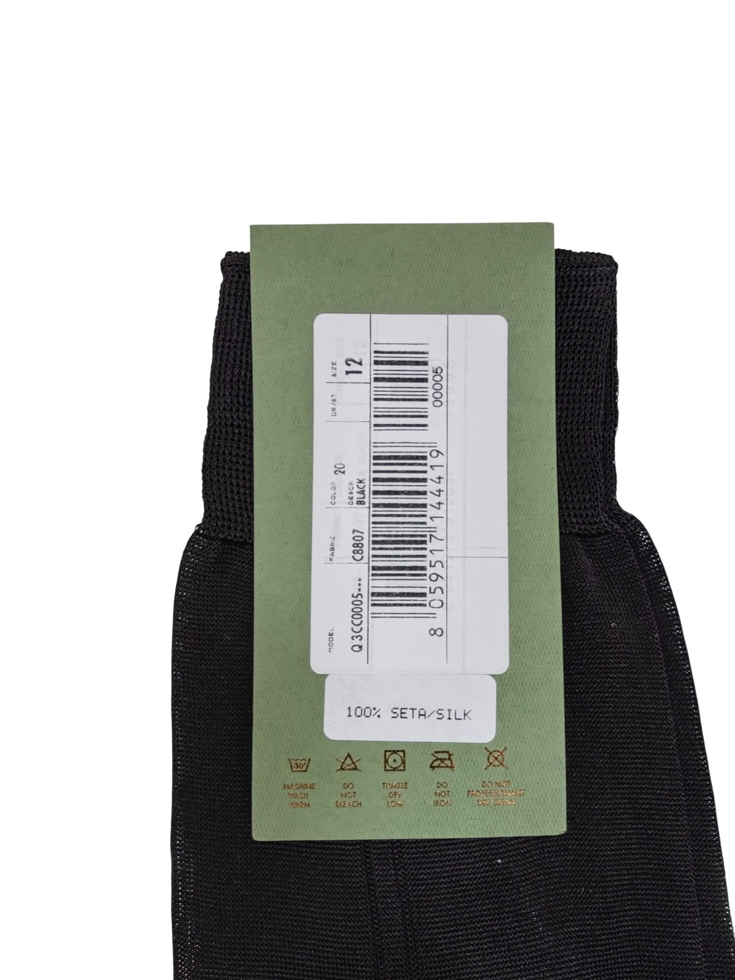 Pal Zileri 100% Silk Socks Size 12