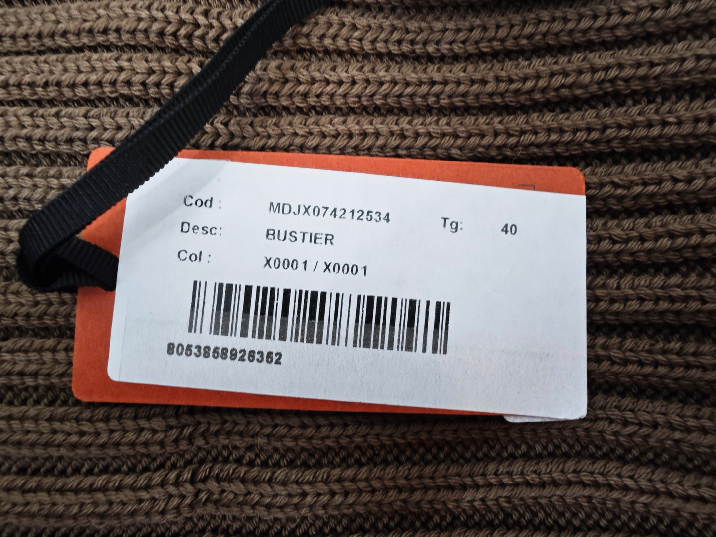 Missoni Multi-Wear Knit Bustier / Tube Neckwear