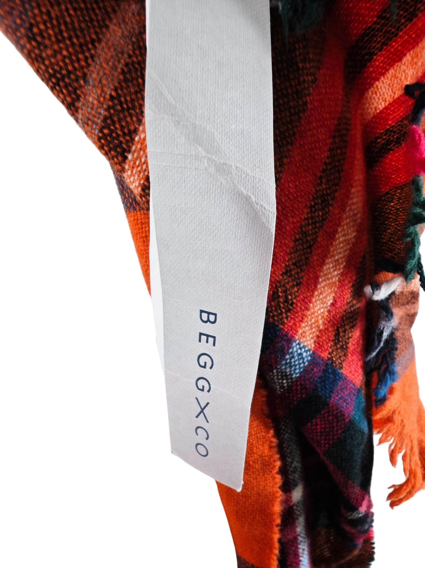 Begg & Co Plaid Wool & Cashmere Scarf