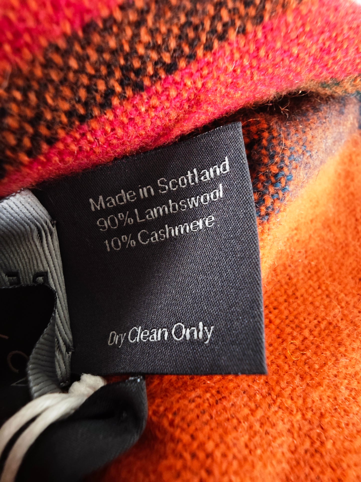 Begg & Co Plaid Wool & Cashmere Scarf