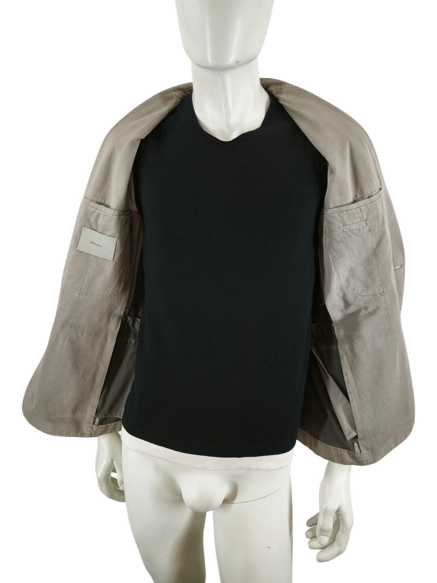 Boglioli Coat Cotton & Silk Blazer