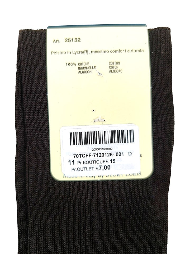 Story Loris Cotton Brown Over The Calf Socks