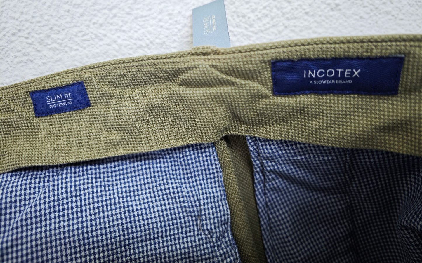 Incotex Cotton Linen Trousers