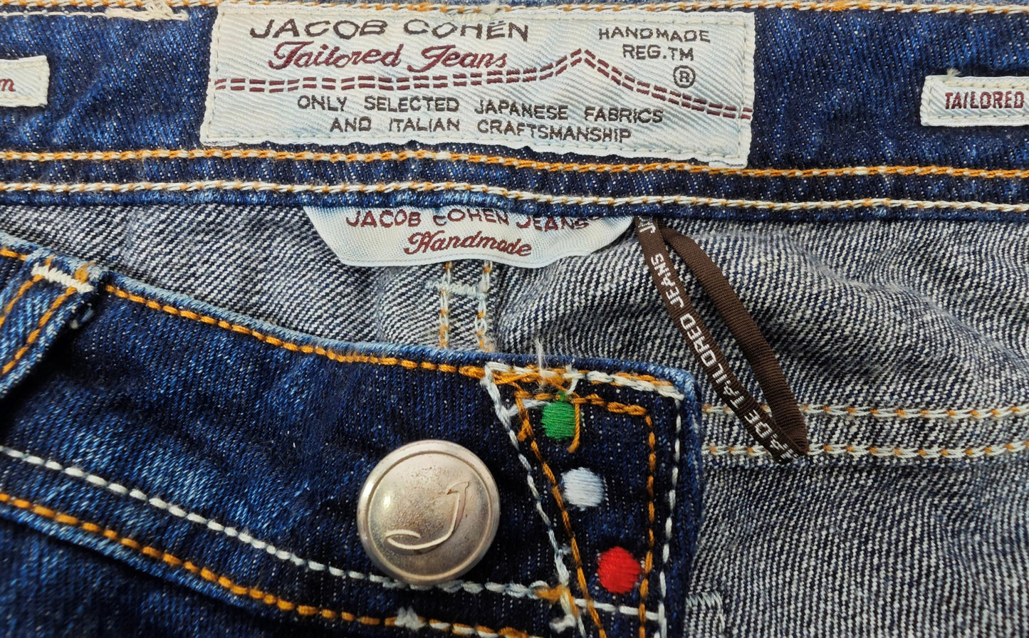 Jacob Cohen 688 Jeans Size 33 fits as 32