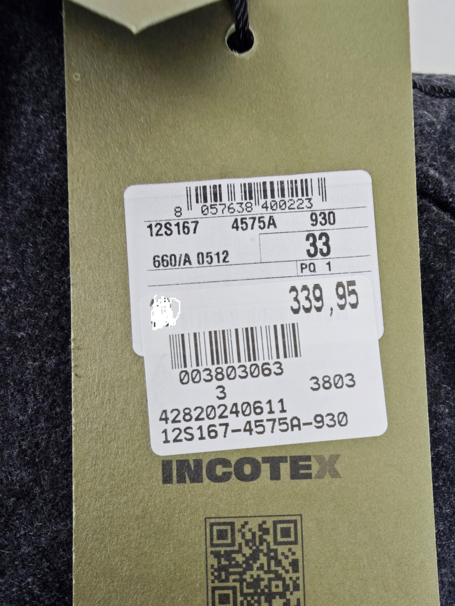 Incotex Wool Trousers