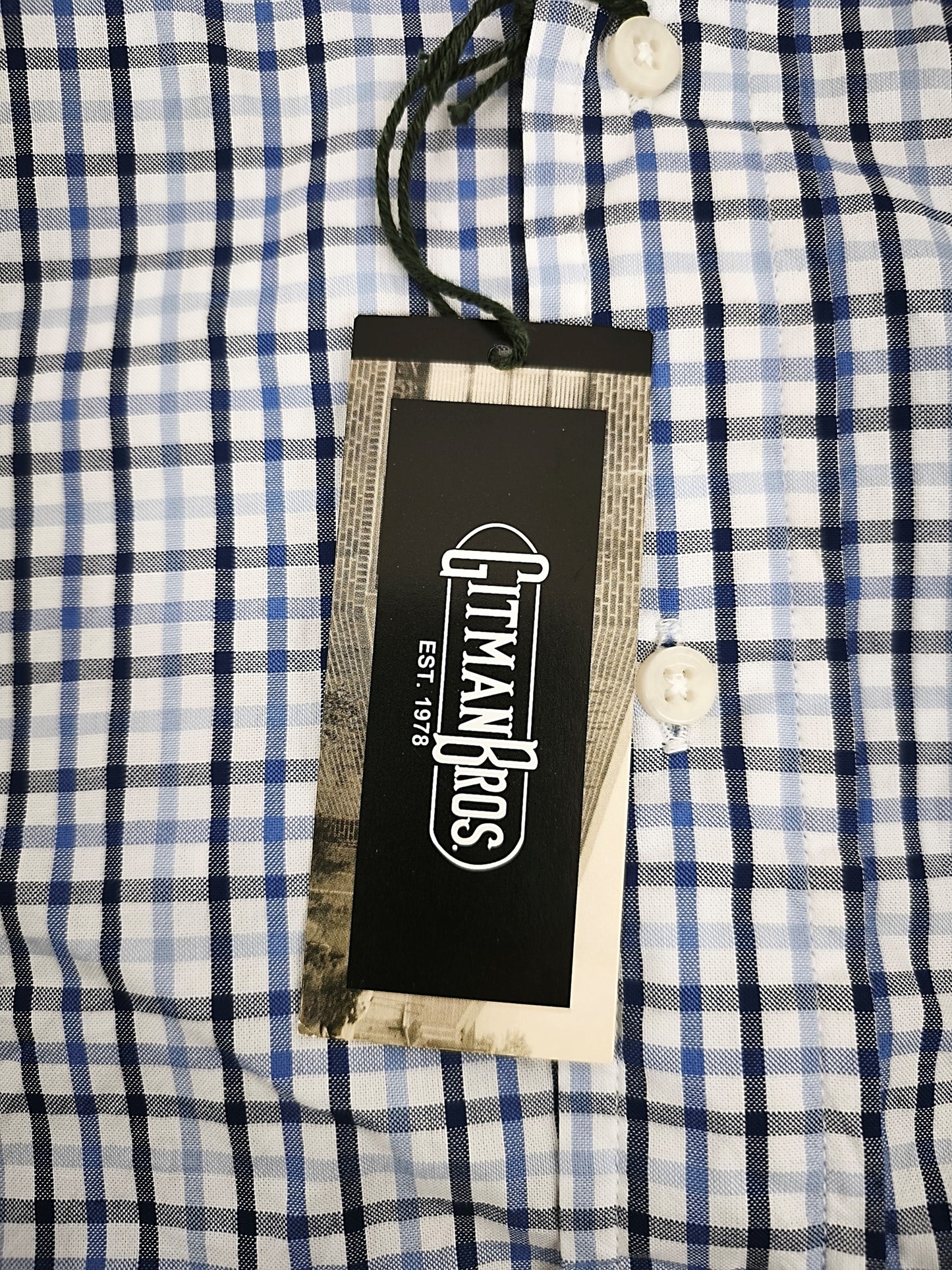 Gitman Bros Vintage Button Down Checkered Shirt