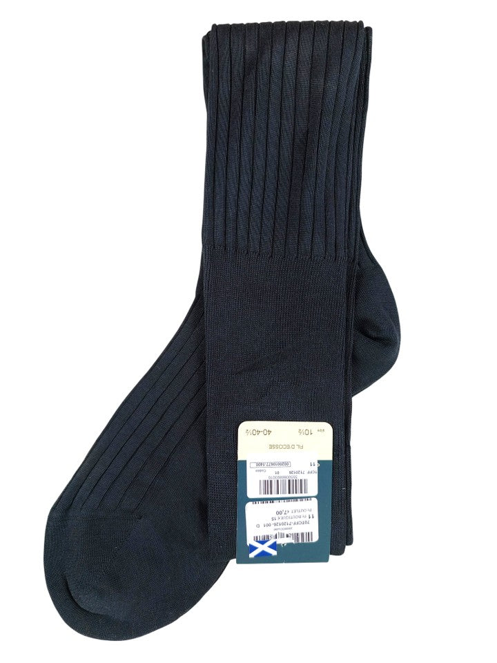 Story Loris Cotton Black Over The Calf Socks