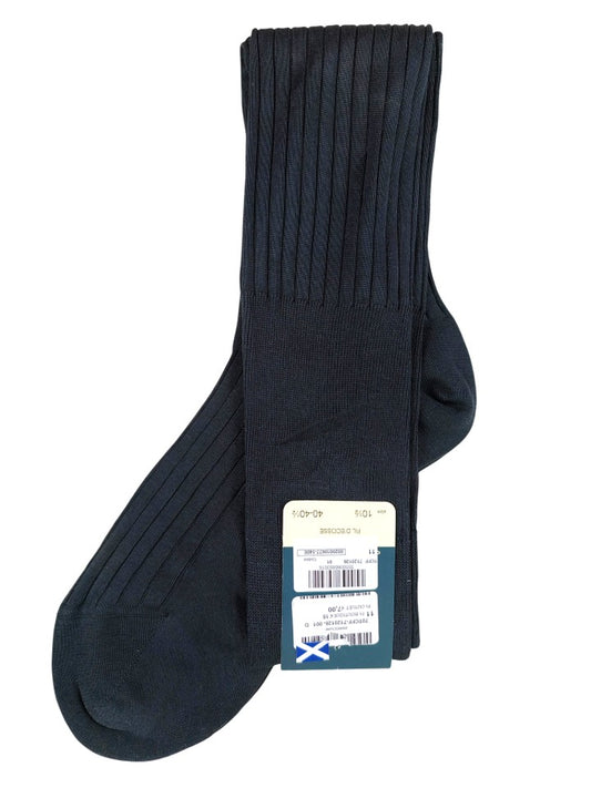 Story Loris Cotton Black Over The Calf Socks