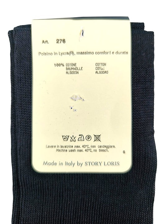 Story Loris Cotton Grey Over The Calf Socks