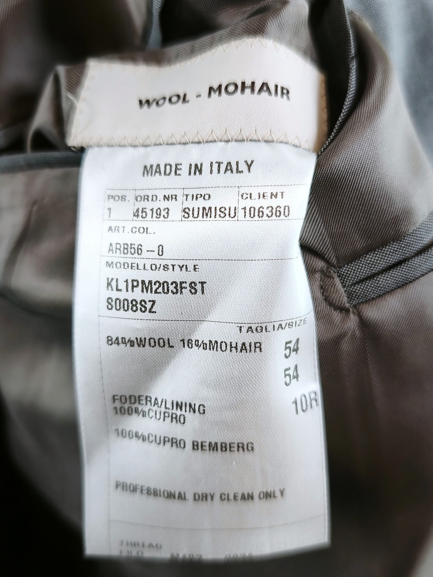 Caruso Wool & Mohair Blazer