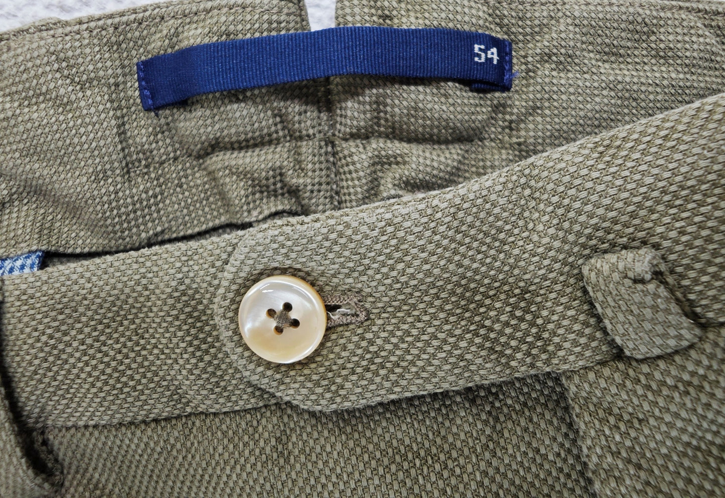 Incotex Cotton Linen Trousers