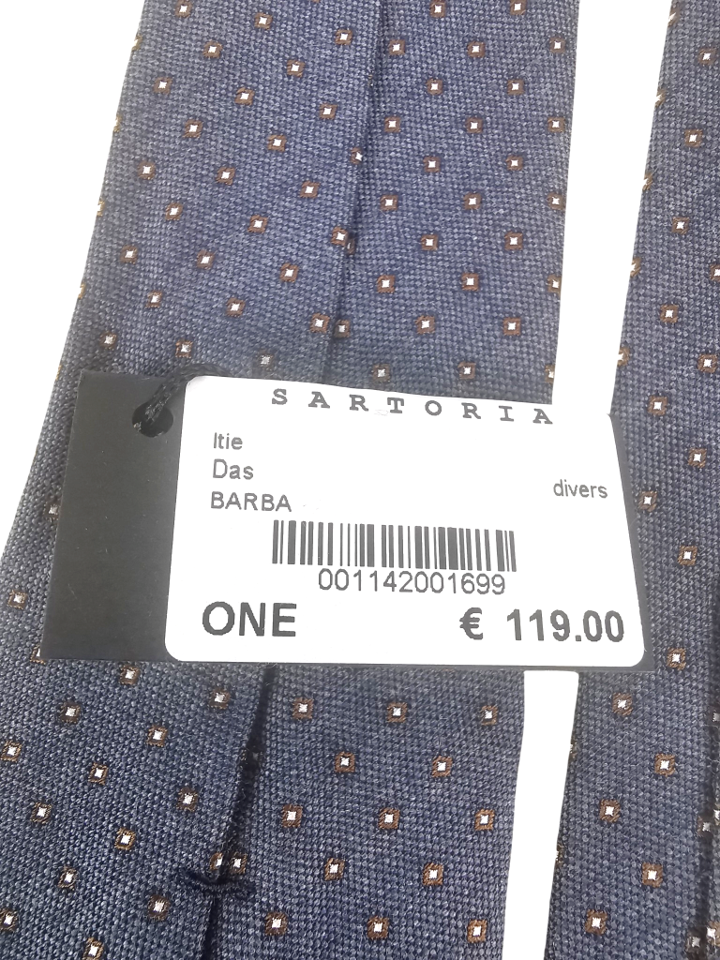 Barba Napoli Silk & Wool Tie