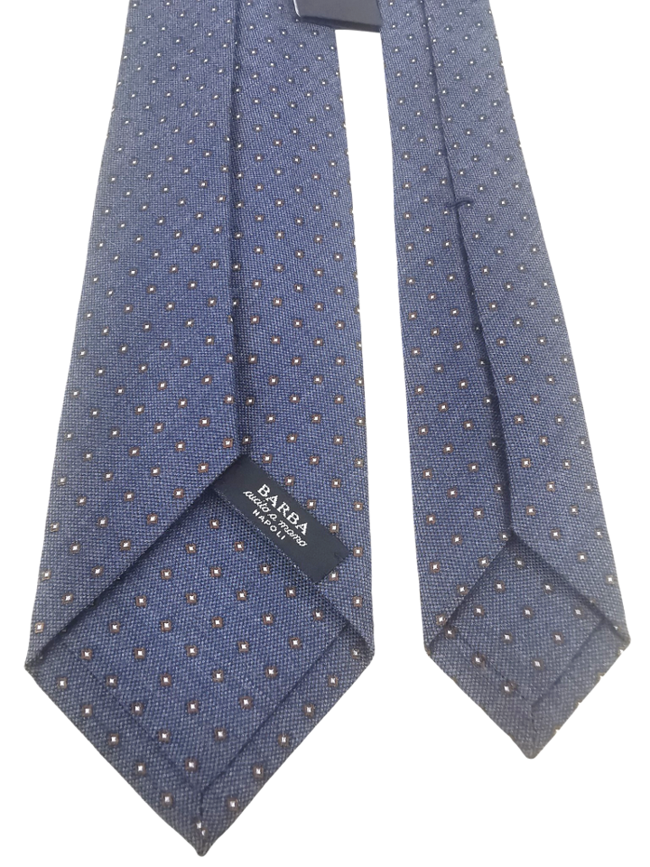 Barba Napoli Silk & Wool Tie