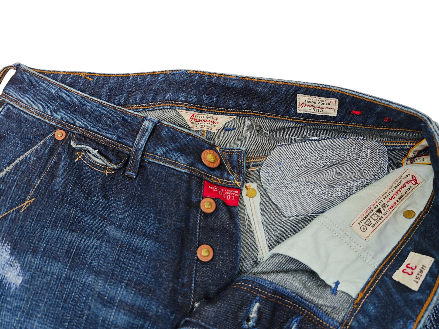 Jacob Cohen PRMJ Jeans Size 33 might also fits as 32
